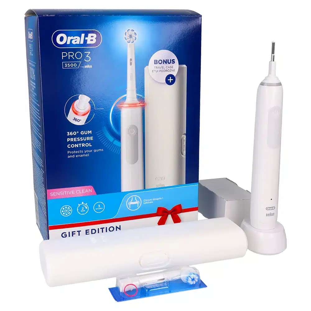 Oral-B Pro 3 – Perfekcyjna higiena jamy ustnej na wyciągnięcie ręki