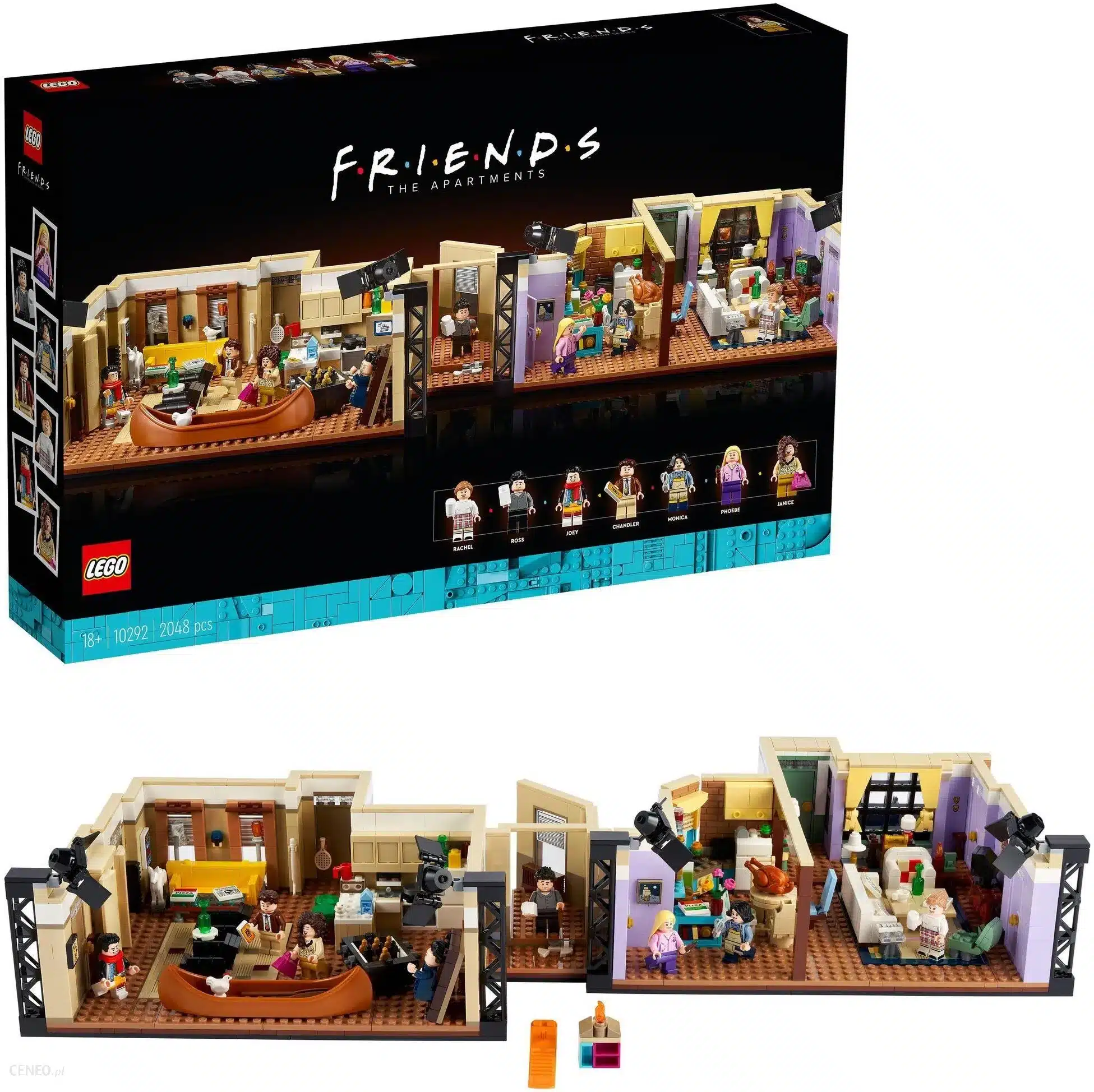Recenzja LEGO ICONS 10292 – Mieszkanie z Serialu „Przyjaciele”: Nostalgiczna Podróż do Świata Kultowej Sztuki Budowania