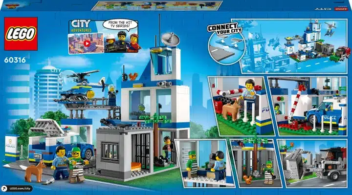 Recenzja LEGO City Posterunek policji 60316