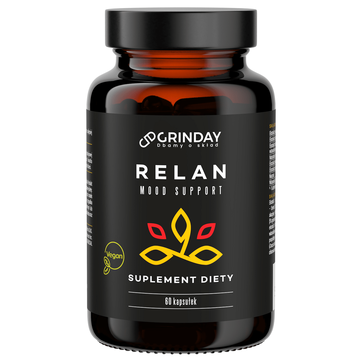 Recenzja suplementu diety GRINDAY RELAN