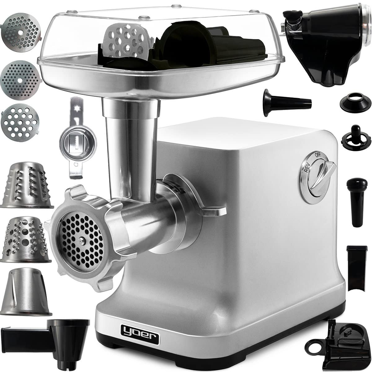 Recenzja maszynki do mięsa 7w1 YOER MG02S